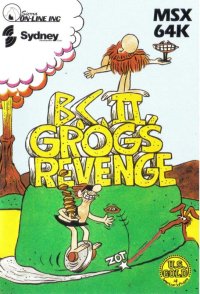 B.C. II: Grog's Revenge PAL MSX  box art